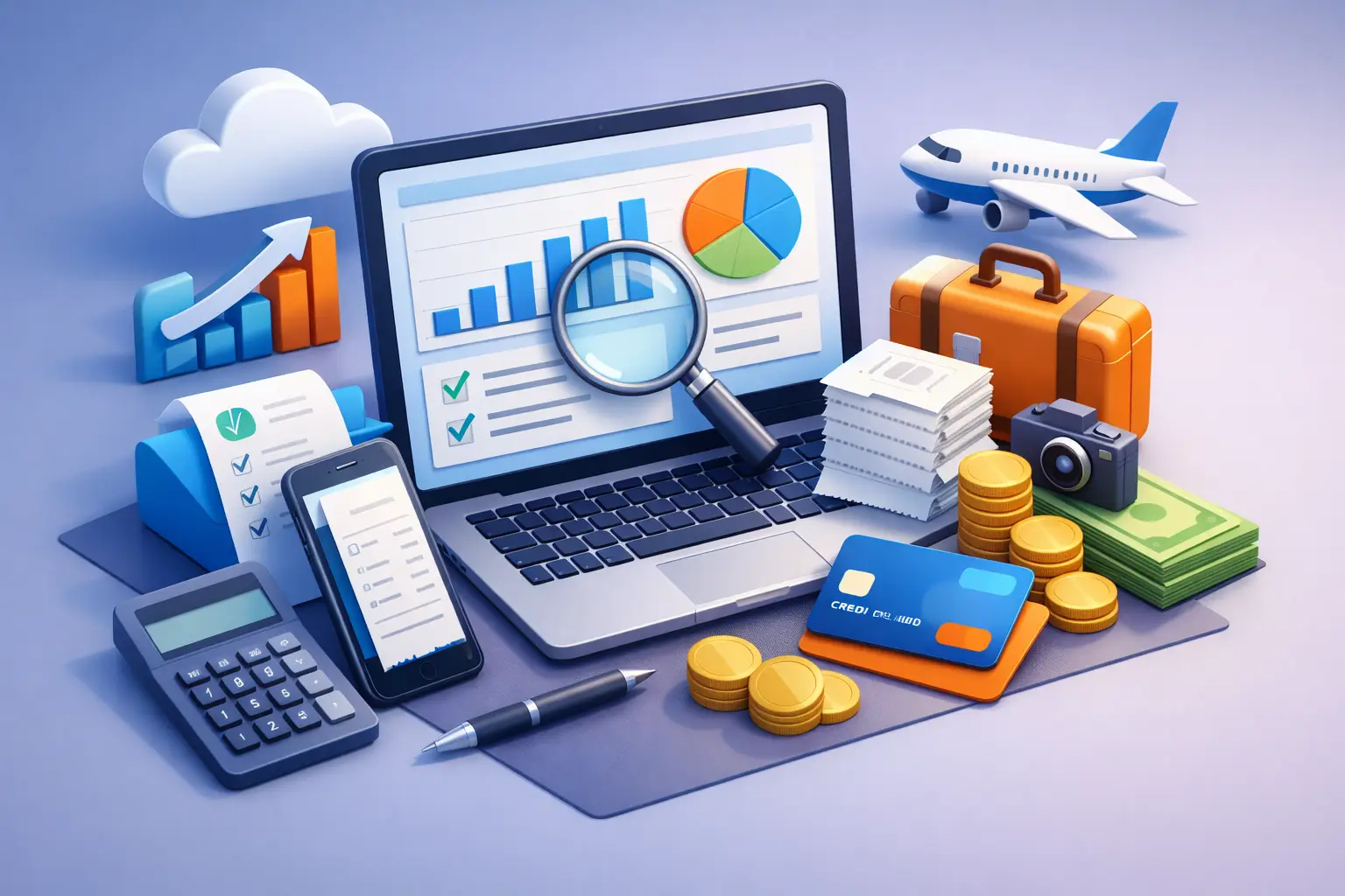 اختيار برنامج إدارة مطالبات المصروفات