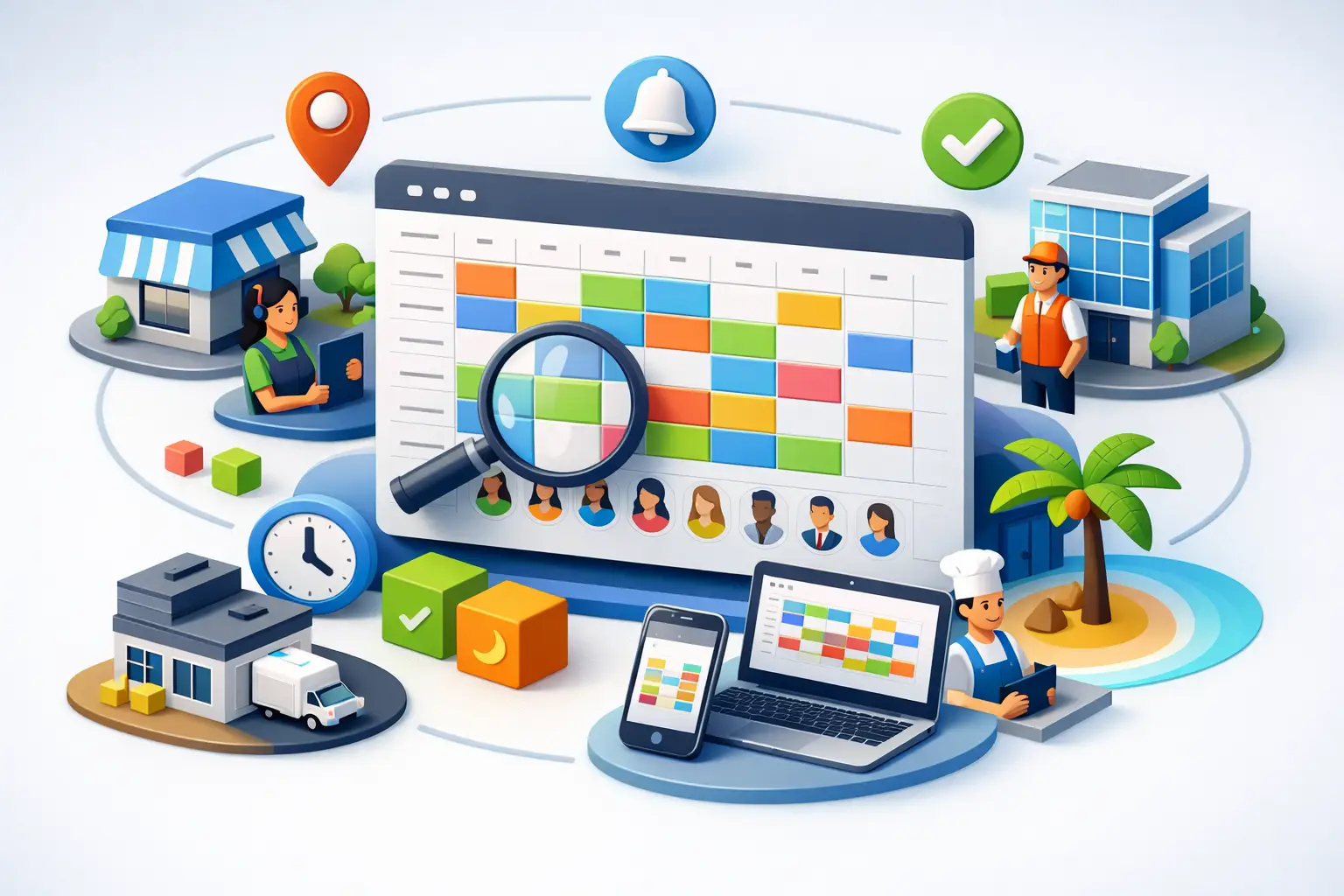 Shift Scheduling Software for Multi Location Teams